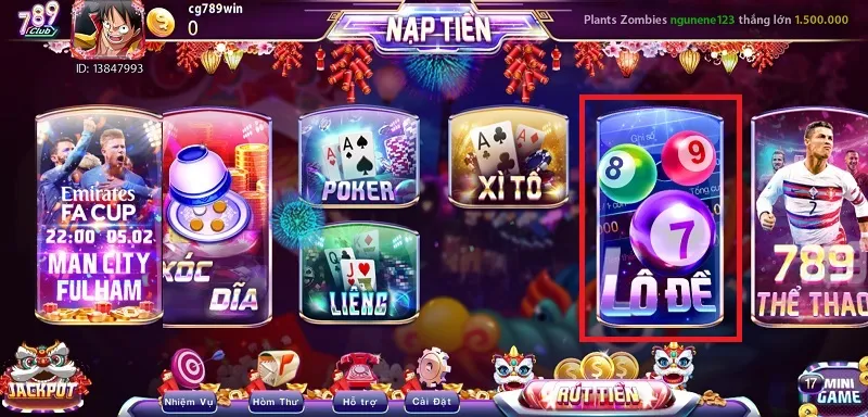 huong dan choi lo de 789 club